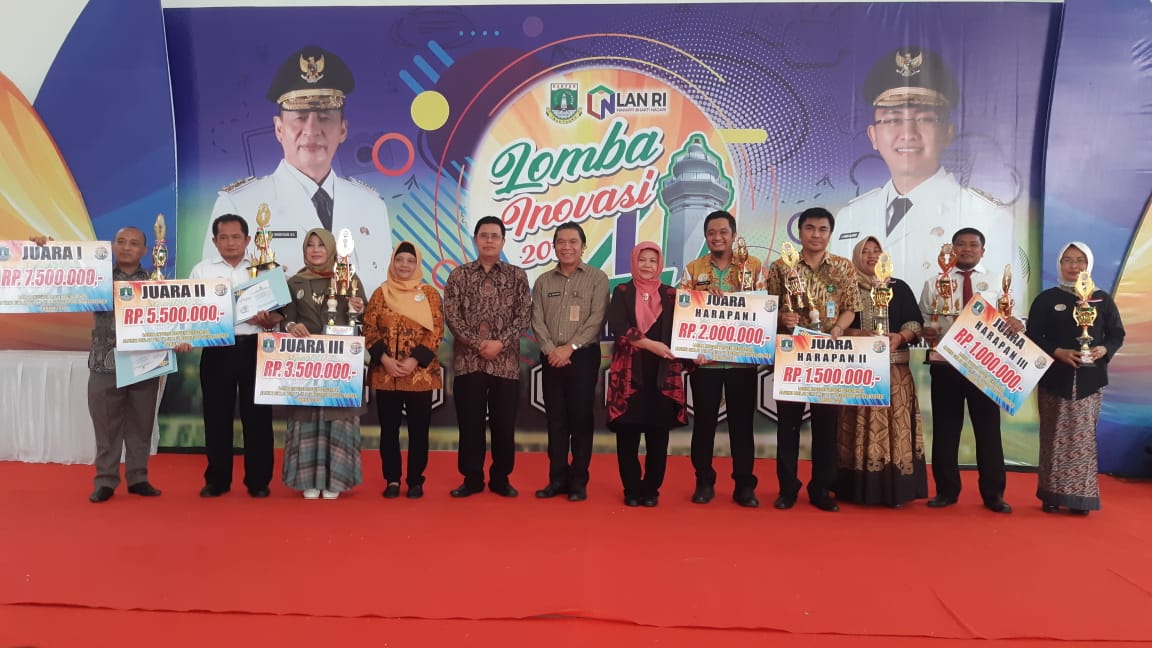 Juara 3 Lomba Inovasi Proyek Perubahan Tingkat Provinsi Banten Tahun 2019