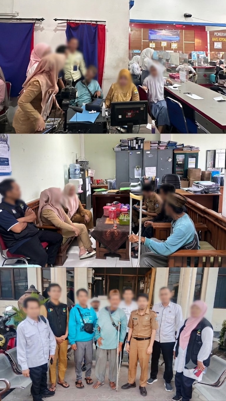 Dinas Sosial Kota Serang Lakukan Respon Cepat Penanganan Lansia Terlantar Hasil Laporan Serang Siaga 112